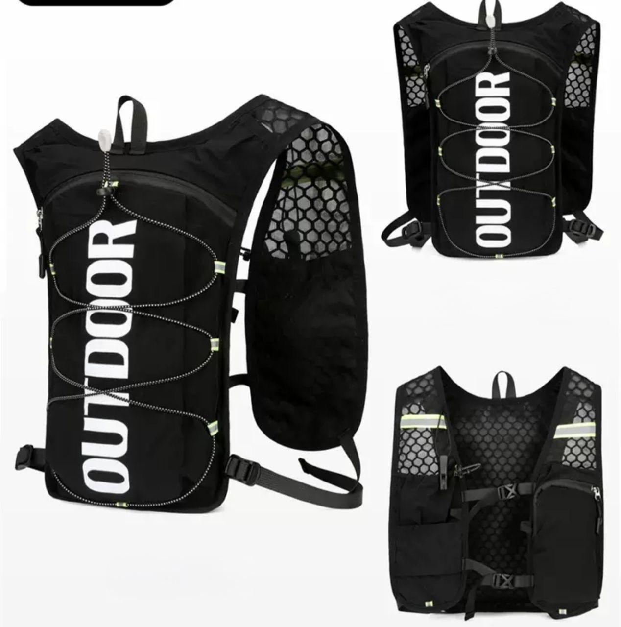 Hydration running vest with soft flask by ZimRuns